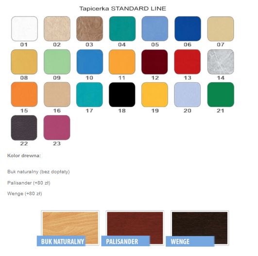 Stoły i leżanki rehabilitacyjne Juventas GAIA III + podłokietniki