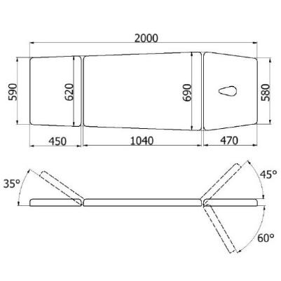 Stoły i leżanki rehabilitacyjne Juventas JSR 3