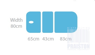 Stoły i leżanki rehabilitacyjne SEERS Therapy Batriatric 3 Section Couches