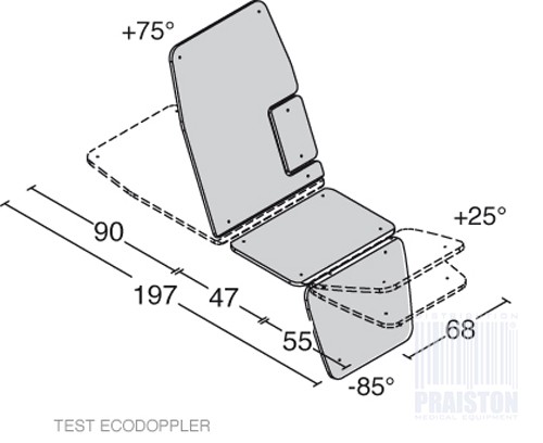 Stoły i leżanki rehabilitacyjne Wesseling OPTIMUS 3 ECG