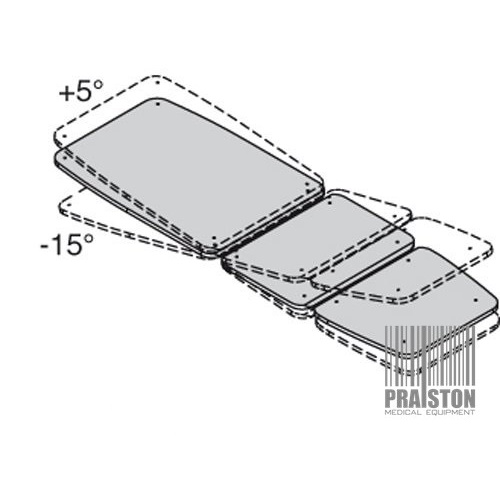 Stoły i leżanki rehabilitacyjne Wesseling OPTIMUS 3E TILT
