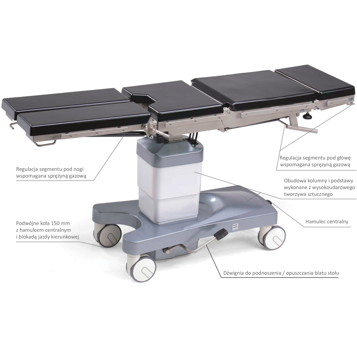 Stoły operacyjne KLAROMED Orion