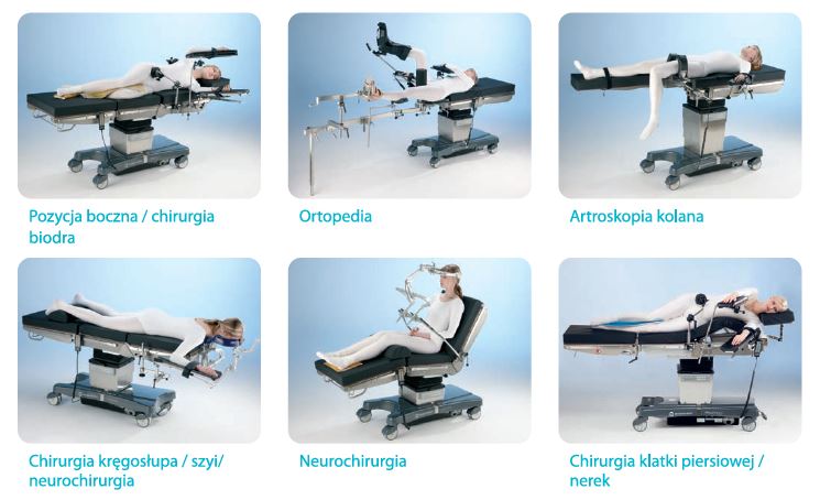 Stoły operacyjne Merivaara Practico