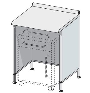 Stoły robocze TRIBO typ 1101