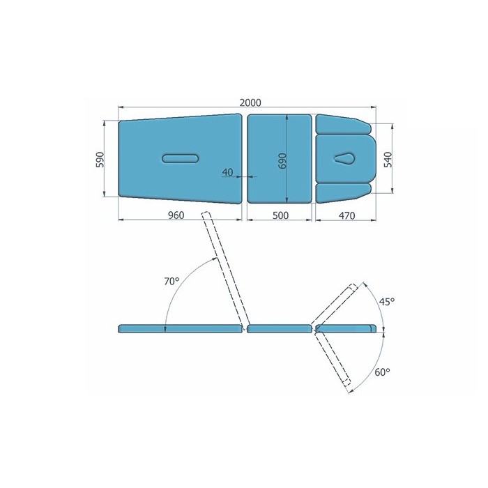 Stoły terapeutyczne Juventas JSR 3