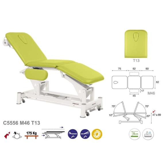 Stoły zabiegowe i do badań ECOPOSTURAL C5556