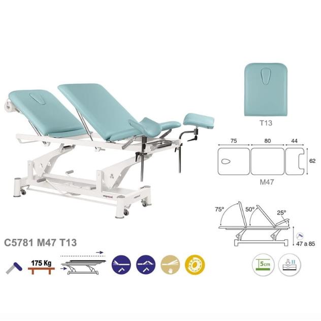 Stoły zabiegowe i do badań ECOPOSTURAL C5781