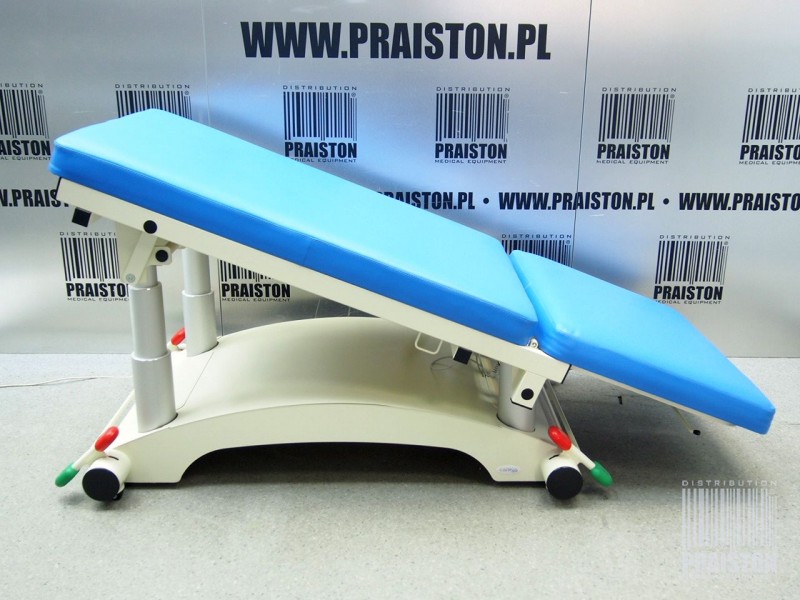 Stoły zabiegowe i do badań używane B/D CARINA OVALIA-MAX - Praiston rekondycjonowany