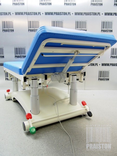 Stoły zabiegowe i do badań używane B/D CARINA OVALIA-MAX - Praiston rekondycjonowany