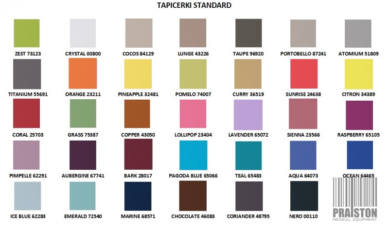 Stoły zabiegowe i do badań Wesseling ECO-2 EKG