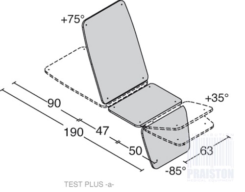 Stoły zabiegowe i do badań Wesseling OPTIMUS 3E TILT