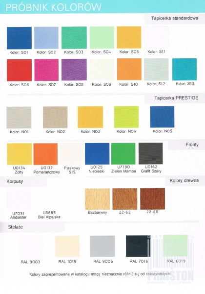 Stoły zabiegowe i do badań WSTECH SSH04