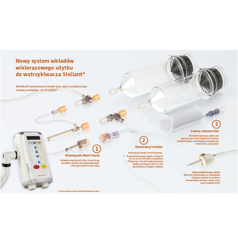 Strzykawki automatyczne do podawania kontrastu - CT, TK Bayer MEDRAD Stellant