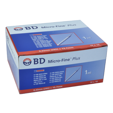 Strzykawki insulinowe i tuberkulinowe Becton Dickinson Micro Fine Plus