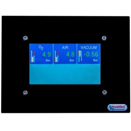 Sygnalizatory braku gazów medycznych AwaMed - Medizintechnik Sygnalizator stanu gazów