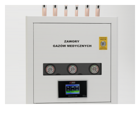 Sygnalizatory stanu gazów medycznych INMED S.A. SSGM-PREMIUM