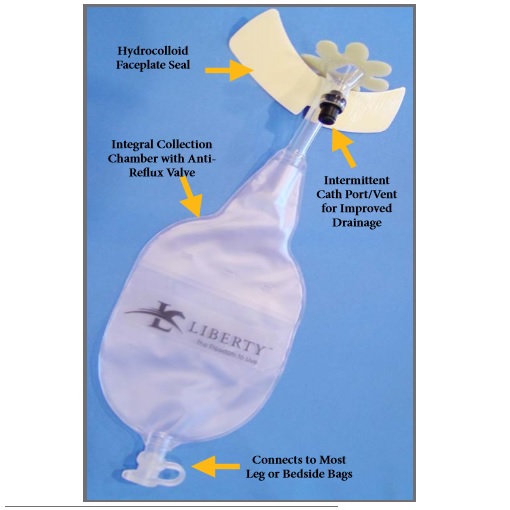 Systemy domowej zbiórki moczu (nietrzymanie moczu) Bioderm Mens Liberty