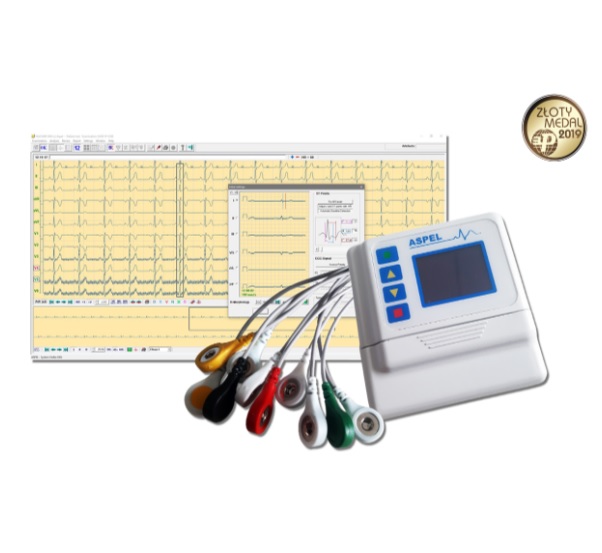 Systemy holterowskie EKG ASPEL HolCARD 24W Alfa System A712 v.201/ v.301