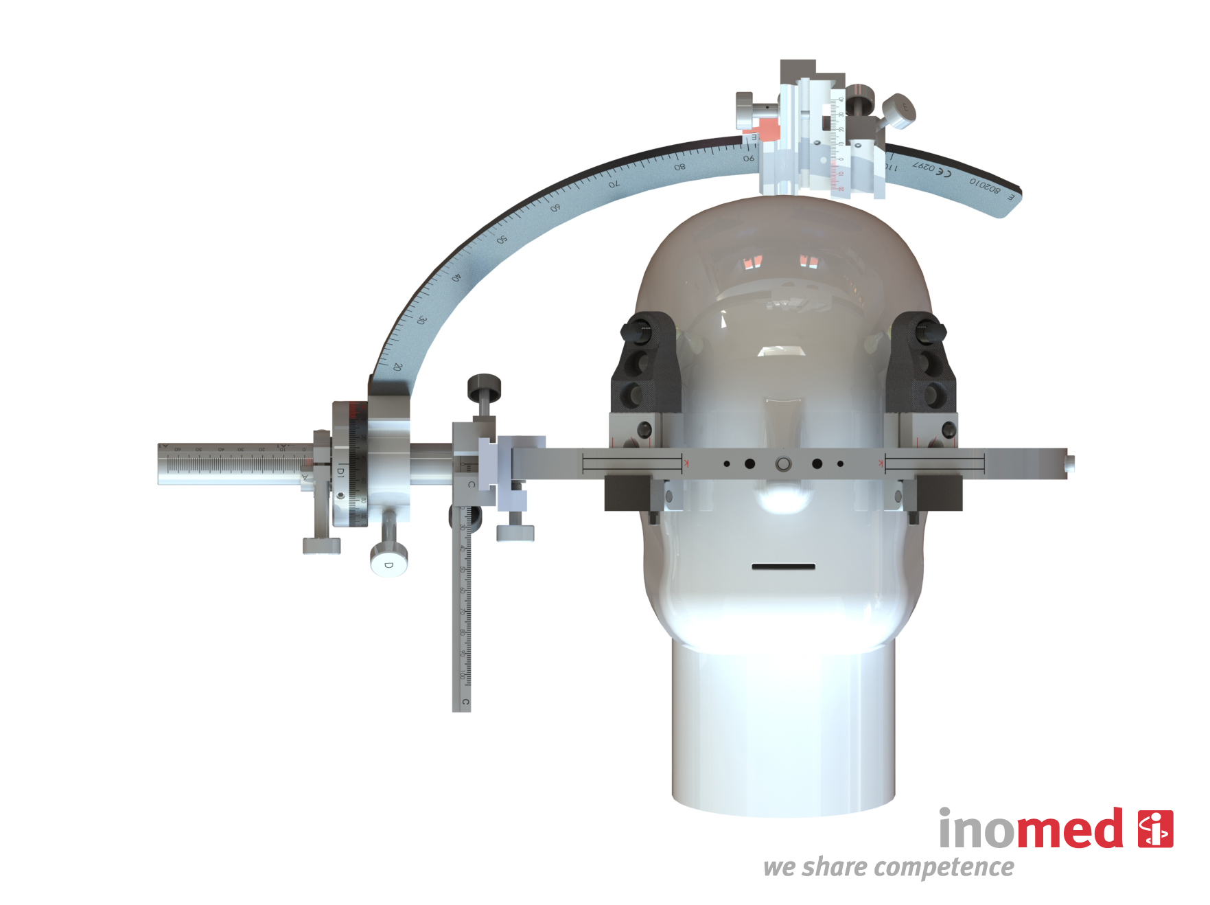 Systemy stereotaktyczne do neurochirurgii inomed Medizintechnik GmbH ZD