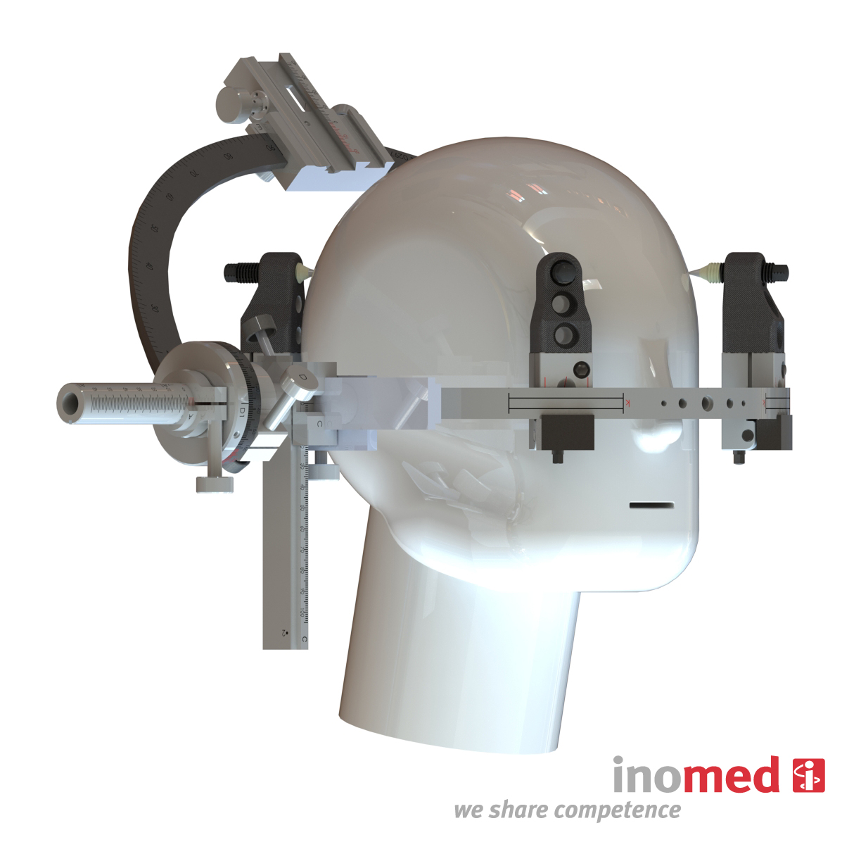 Systemy stereotaktyczne do neurochirurgii inomed Medizintechnik GmbH ZD
