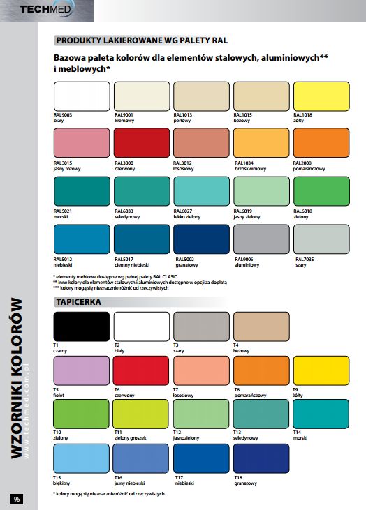 Systemy szynowe TECH-MED Sp. z o.o. DEDAL III DAP-02