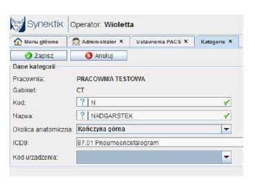 Systemy teleradiologii Synektik RIS