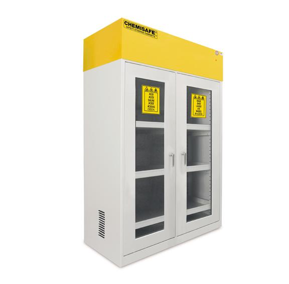 Szafki laboratoryjne Chemisafe 120 GLASS / CS106G