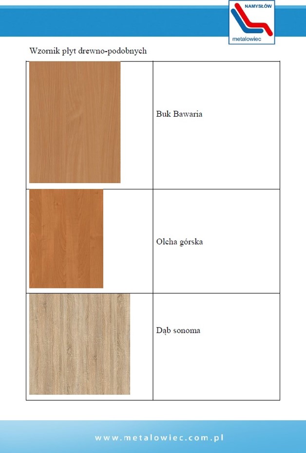 Szafki przyłóżkowe Metalowiec sp. z o.o. SP-03