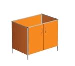 Szafki stojące Blanco Szafka stojąca dwudrzwiowa system MAL