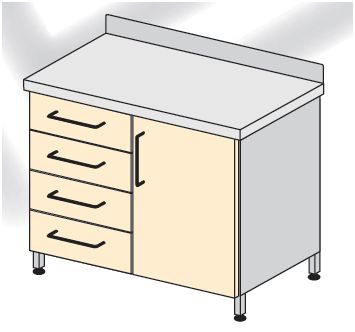 Szafki stojące TRIBO K 3204/01