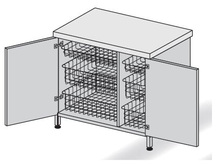 Szafki stojące TRIBO K 952B