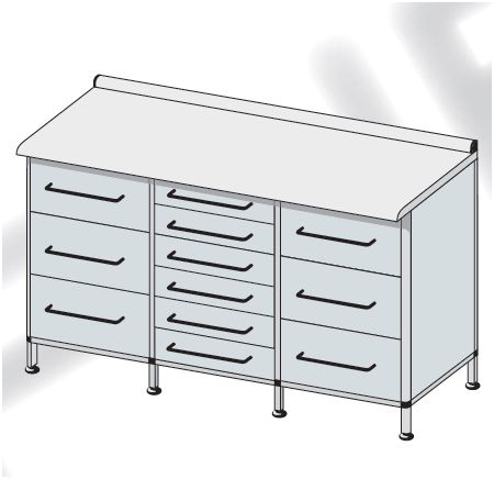 Szafki stojące TRIBO typ 3408