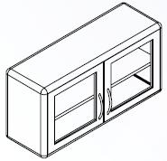Szafki wiszące FORMED SW2DS/100