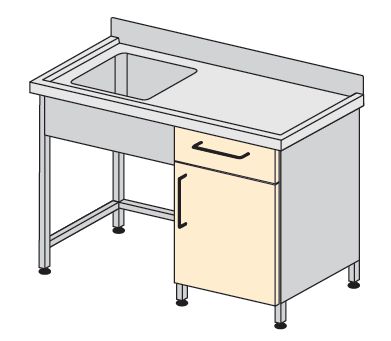 Szafki zlewozmywakowe TRIBO SK 3014/03