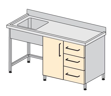 Szafki zlewozmywakowe TRIBO SK 3017/02