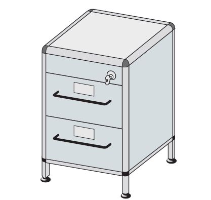 Szafy kartotekowe TRIBO typ 6101