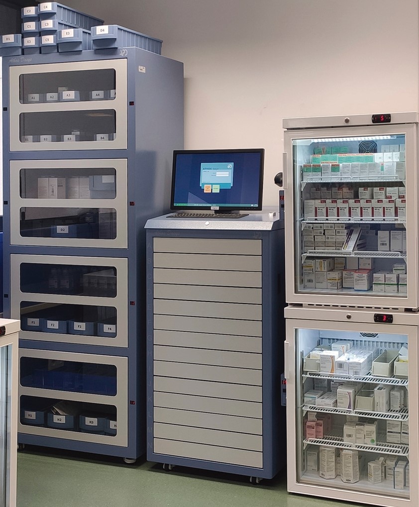 Szafy medyczne APD Athos Dosys