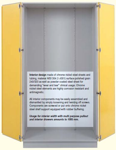 Szafy medyczne Becker M11