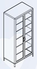 Szafy medyczne FORMED S2DS/120