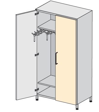 Szafy medyczne TRIBO K 5305/01