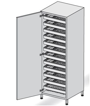 Szafy medyczne TRIBO K 611A