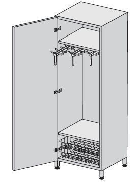 Szafy medyczne TRIBO K 615B