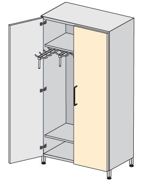 Szafy medyczne TRIBO SK 5305/01