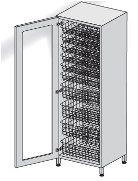 Szafy medyczne TRIBO SK 617B