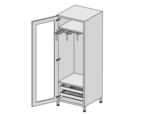 Szafy medyczne TRIBO SK 619A