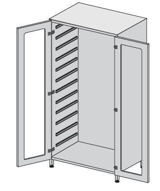 Szafy medyczne TRIBO SK 910A