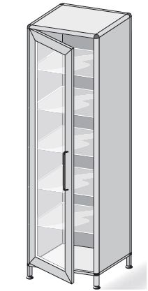 Szafy medyczne TRIBO typ 5103