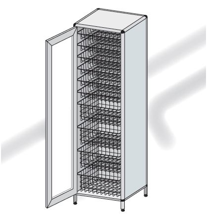Szafy medyczne TRIBO typ S 617