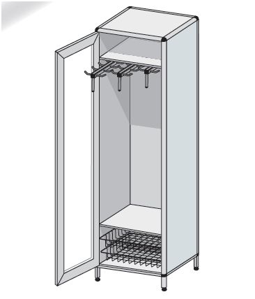 Szafy medyczne TRIBO typ S 619