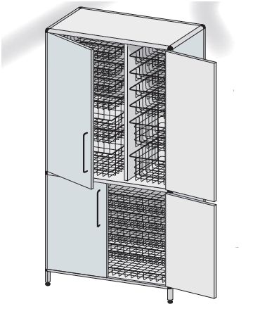 Szafy medyczne TRIBO typ S 922
